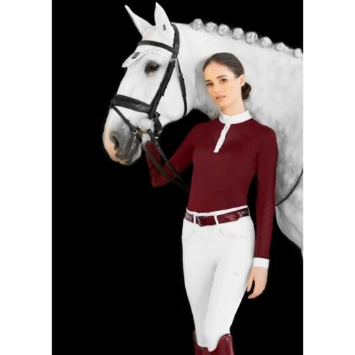 Fair Play Women's Daisy Chic Full Seat Breeches - White -Kensington Sales Shop 593986 800 800