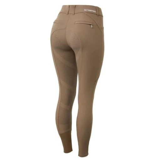 B Vertigo Women's Davina Full Seat Breeches - Shiitake Beige -Kensington Sales Shop 600867 800 800