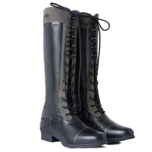 B Vertigo Cetus Waterproof Tall Boots - Black/Grey -Kensington Sales Shop 601391 800 800