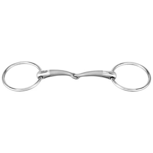 Herm Sprenger SATINOX Single Joint Loose Ring Bit 14mm -Kensington Sales Shop 604689 800 800