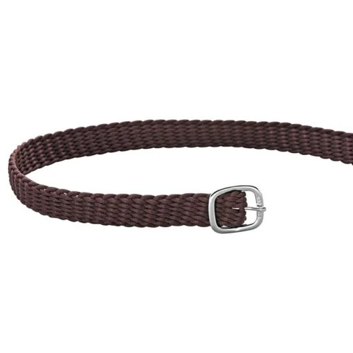 Herm Sprenger Perlon Spur Straps - Brown/Stainless Steel -Kensington Sales Shop 605118 800 800