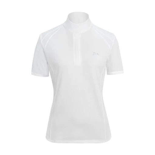 RJ Classics Women's Ava Short Sleeve Show Shirt - White -Kensington Sales Shop 606073 800 800