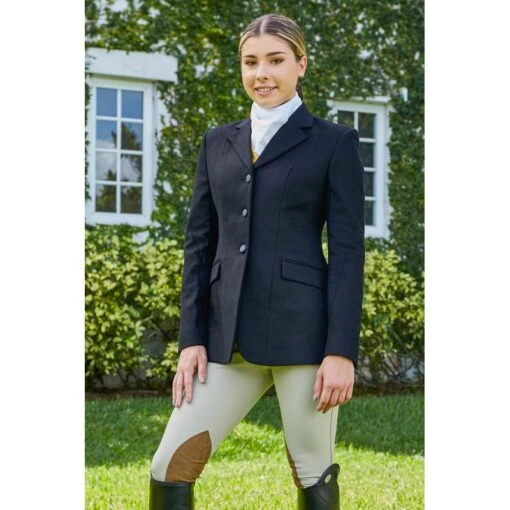 RJ Classics Women's Fairfield Melton Show Coat - Black -Kensington Sales Shop 606526 800 800