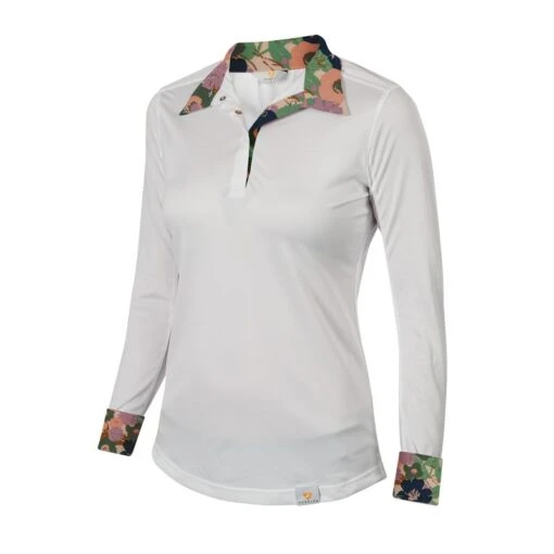 Shires Aubrion Women's Equestrian Style Shirt - Full Bloom -Kensington Sales Shop 632337 800 800