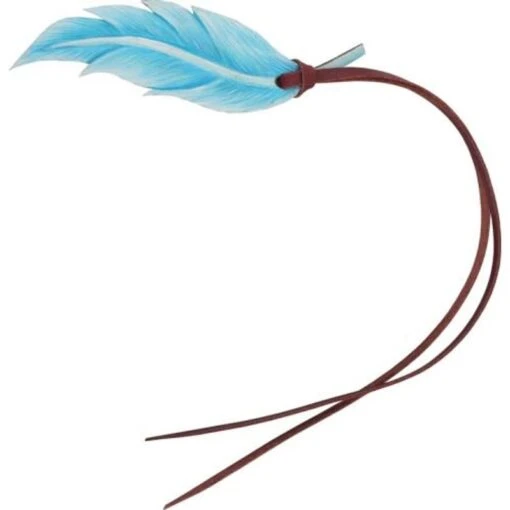 Western Rawhide Painted Feather - Turquoise -Kensington Sales Shop 645627 800 800