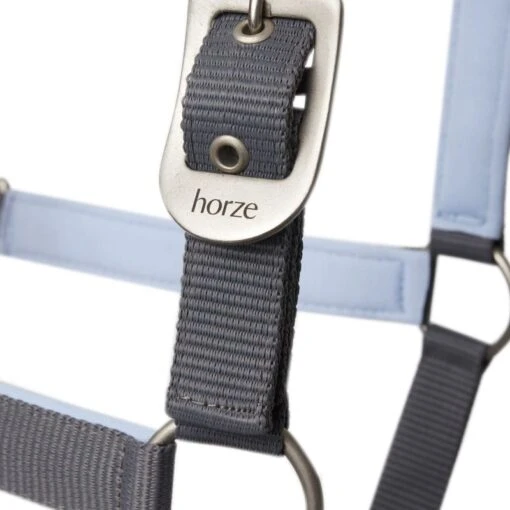 Horze Arizona Fleece Lined Halter - Smoked Pearl Grey -Kensington Sales Shop 660181 800 800