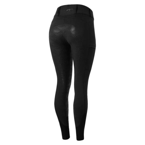 Horze Women's Full Seat Breeches W/Back Pockets - Black -Kensington Sales Shop 670171 800 800