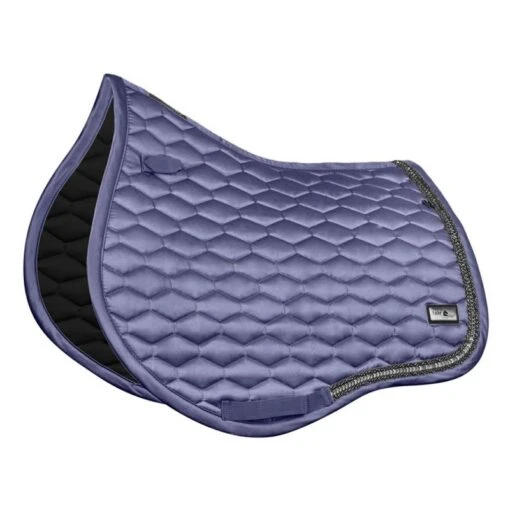 Fair Play Hexagon Arrow Jump Saddle Pad - Steel Blue -Kensington Sales Shop 680709 800 800