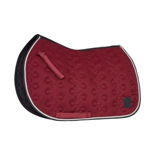 Horze Smoky Twilight Air Mesh All Purpose Saddle Pad - Anemone Dark Pink -Kensington Sales Shop 696369 800 800