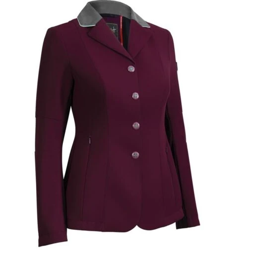 Tredstep Women's Solo Vision Competition Coat - Burgundy -Kensington Sales Shop 705174 800 800