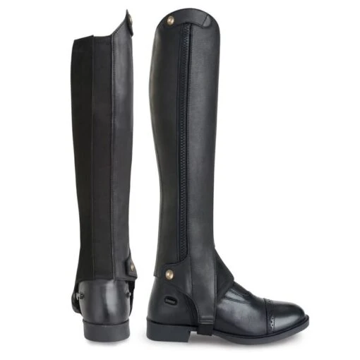 Tredstep Liberty Side Zip Half Chaps - Black -Kensington Sales Shop 705361 800 800