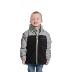 Horseware Kids' Corrib Reflective Jacket - Reflective Grey -Kensington Sales Shop 708688 800 800