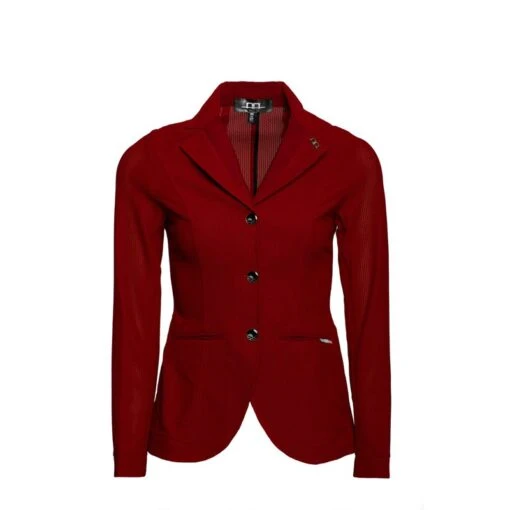 Alessandro Albanese Women's Motion Lite Competition Jacket - Red -Kensington Sales Shop 708821 800 800